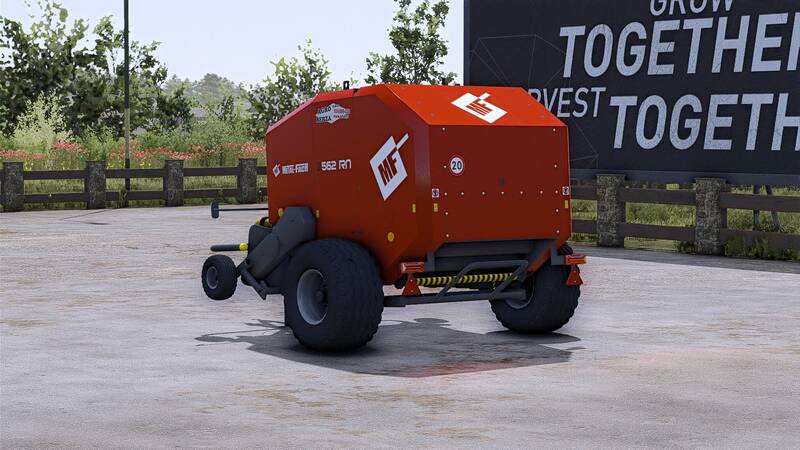 Metal Fach Z562 RN Round Baler - Thumbnail 1