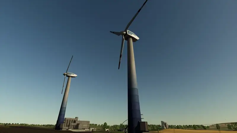 Große Windkraftanlage - Thumbnail 1
