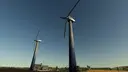 Große Windkraftanlage