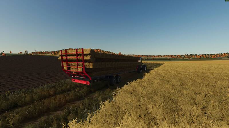 Kuzey Agro Ballentransportanhänger - Thumbnail 1