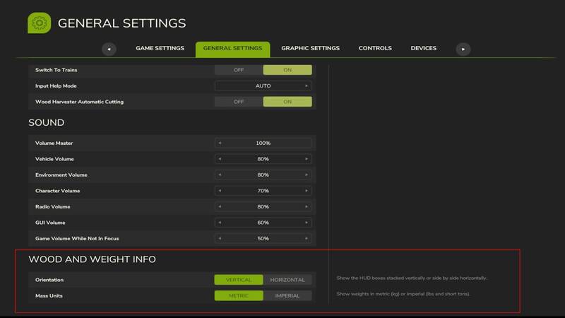 Holz & Gewicht Info HUD - Thumbnail 1