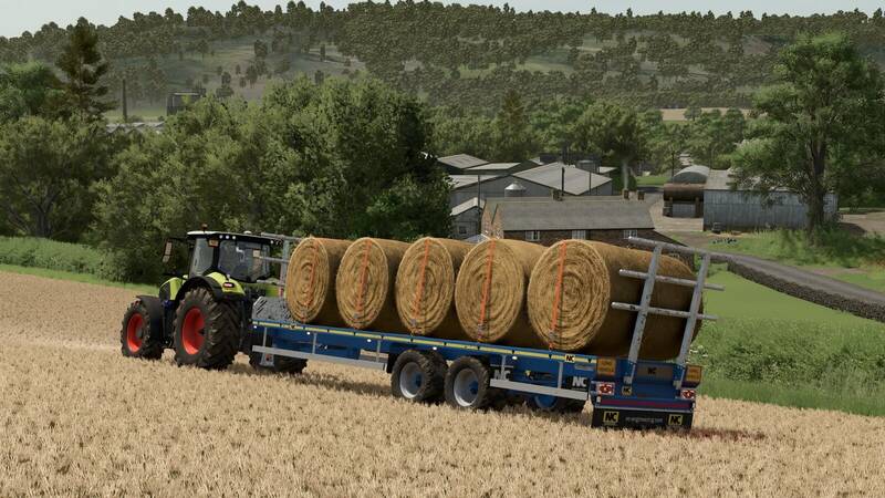 NC Engineering 16t Ballenanhänger - Thumbnail 1