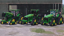 John Deere 8RX Serie High Horsepower mit Seitentanks