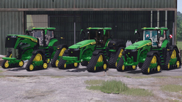John Deere 8RX 540 High Horsepower with Side Tanks