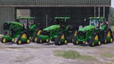John Deere 8RX 540 High Horsepower mit Seitentanks