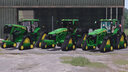 John Deere 8RX 540 High Horsepower mit Seitentanks