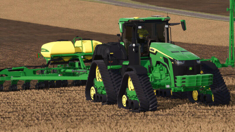 John Deere 8RX 540 High Horsepower mit Seitentanks - Thumbnail 1