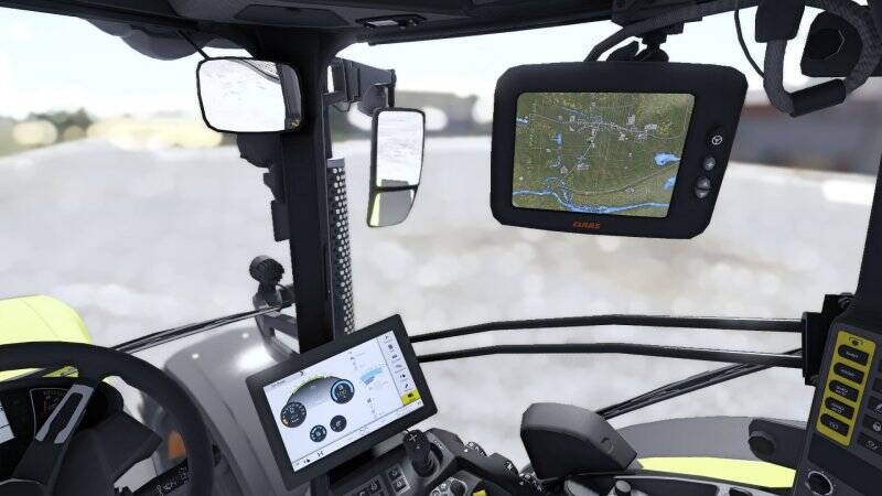 Claas Axion 800 Series EU & US - Thumbnail 1