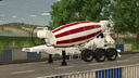 Cement Mixer Semi-Trailer