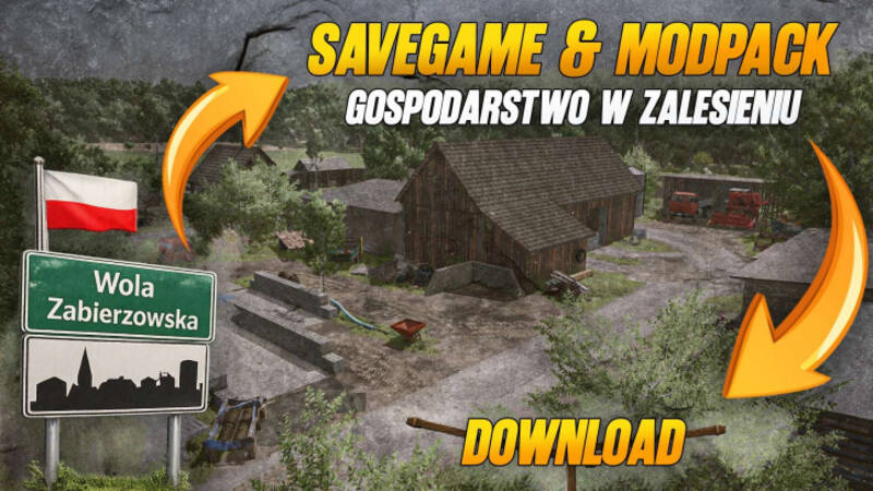 Savegame & Modpack Farm in Zalesienie - Thumbnail 1