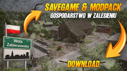 Savegame & Modpack Farm in Zalesienie