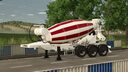 Betonmischer-Auflieger