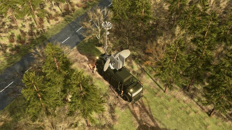 KAMAZ Mobile Radar & Communications Station - Thumbnail 1