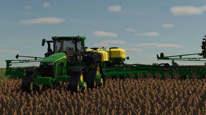 John Deere 8RX Serie mit ExactRate Tanks - Thumbnail 1