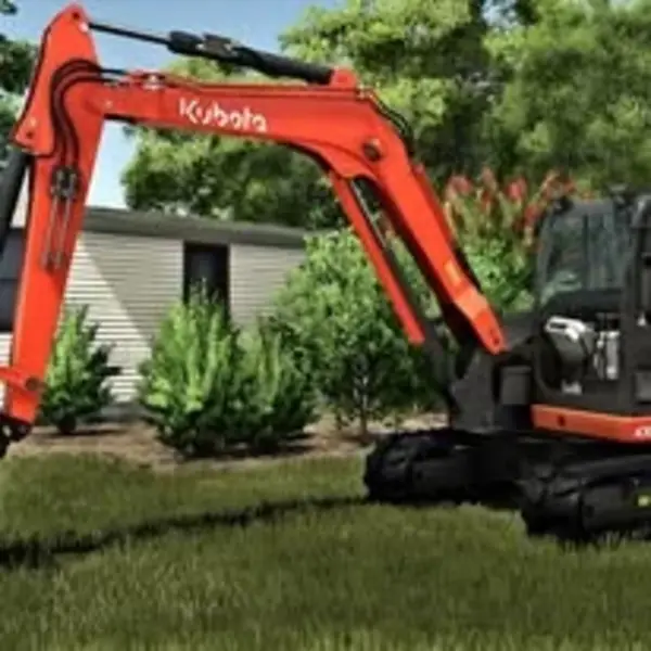 Kubota KX080-4 Minibagger Pack - Thumbnail 1