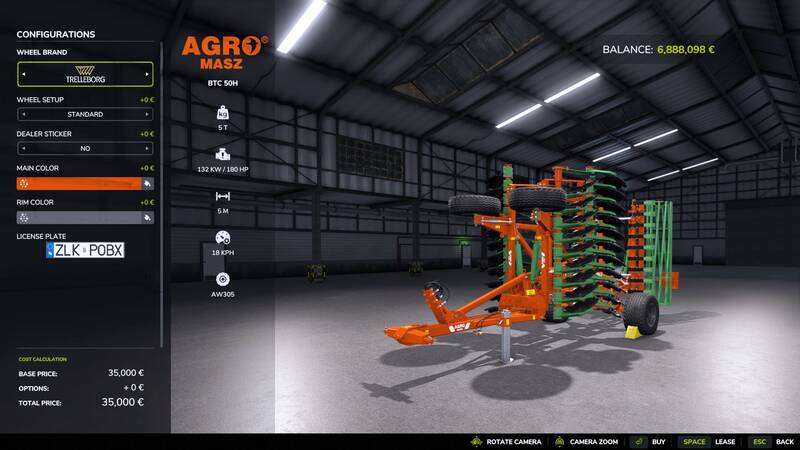 Agro-Masz BTC50H - Thumbnail 1