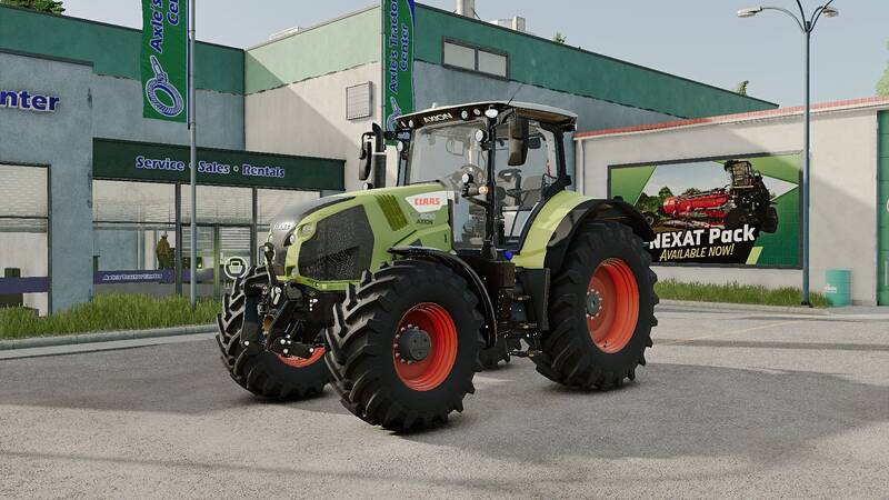 Claas Axion 800 V Serie - Thumbnail 1