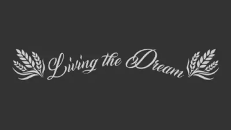 Window Sticker 'Living the Dream' - Thumbnail 1