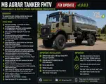 Mercedes-Benz Agrar Truck Tanker Mod Thumbnail