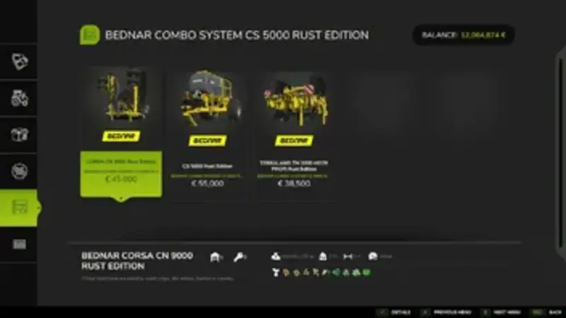 Bednar Combo System CS 5000 Rust Edition - Thumbnail 1