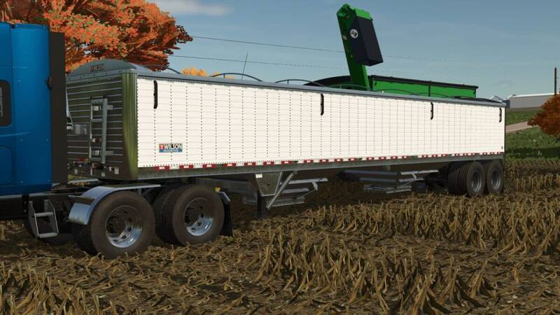 Wilson DWH500 43FT Hopper Bottom Getreideauflieger - Thumbnail 1