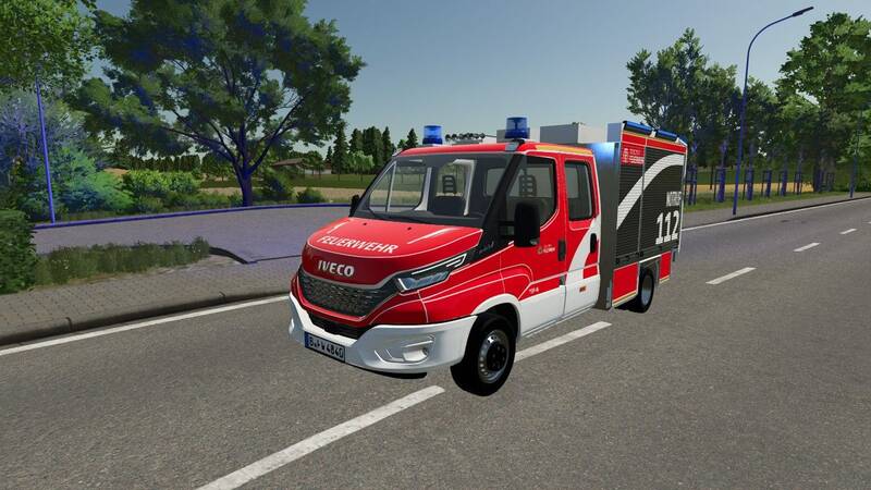 Iveco Daily TSF-W FW Berlin Skin