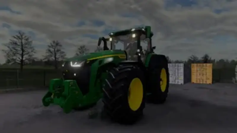 John Deere 8R mit Wienhoff Freesight Verschlauchung - Thumbnail 1