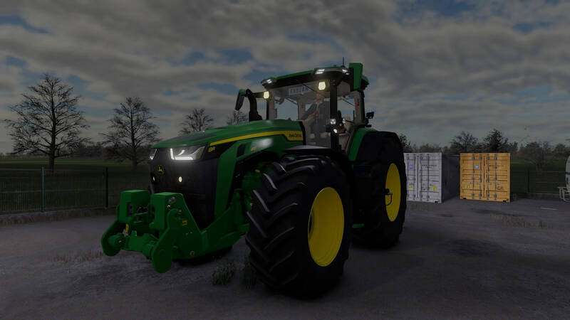 John Deere 8R mit Wienhoff Freesight Schlauchsystem - Thumbnail 1