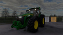 John Deere 8R mit Wienhoff Freesight Schlauchsystem