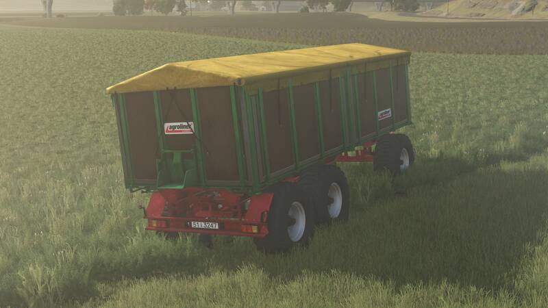 Retro Kröger HKD 402, 3-Axle Trailer - Thumbnail 1