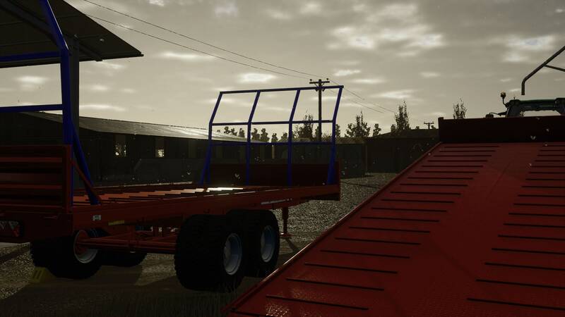 Pieri GP140 Ballenwagen und Transportanhänger - Thumbnail 1