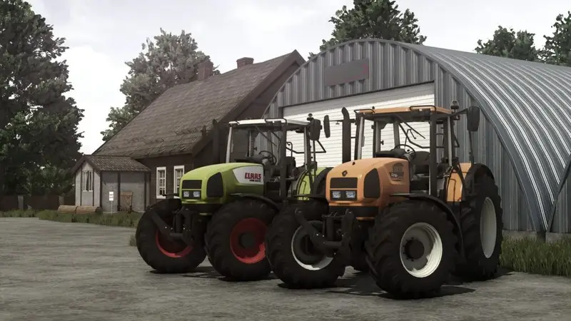 CLAAS / Renault Ares 836 RZ - Thumbnail 1