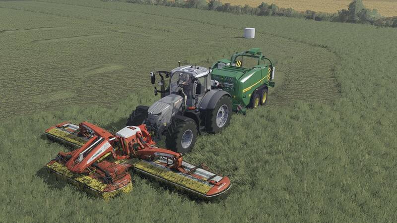 John Deere C441R Pre-Chamber mit Wickler - Thumbnail 1