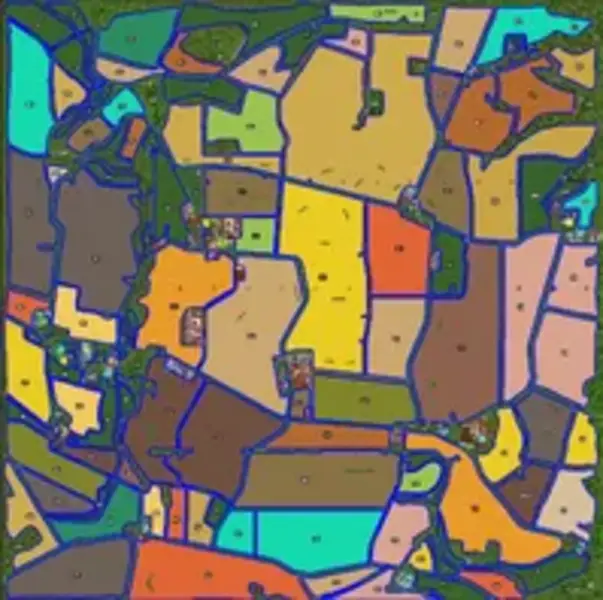 AD Course - Lehndorf 4-Fold Map
