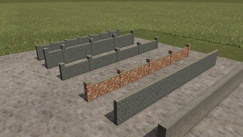 UK/Irish Concrete & Stone Walls Pack - Thumbnail 1