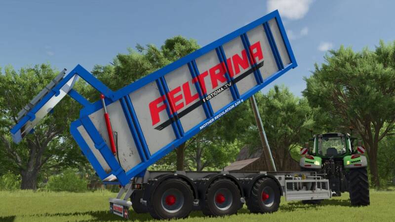 Feltrina MR3A Dumper Anhänger - Thumbnail 1