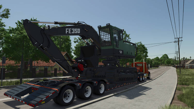 Forstwirtschafts-Bagger Paket - Thumbnail 1
