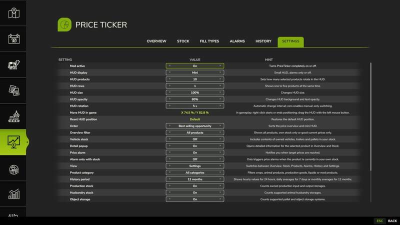 Marktpreis-Helfer - PriceTicker - Thumbnail 1
