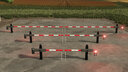 Zufahrtschranken mit Beleuchtung Pack