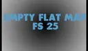 Leere Flache Karte