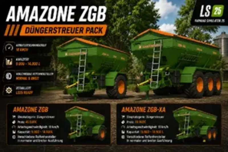 Amazone ZGB Pack - Thumbnail 1