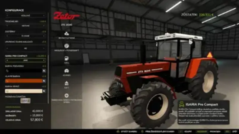 Zetor ZTS 16245 Echte Sounds - Thumbnail 1