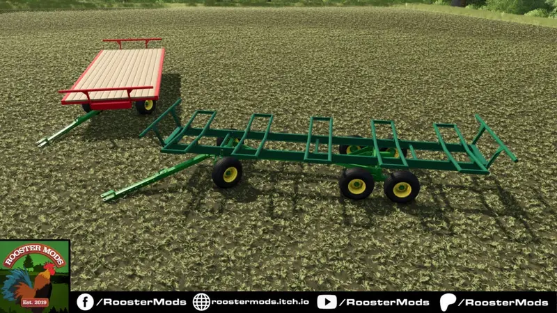 John Deere Ballenwagen - Thumbnail 1