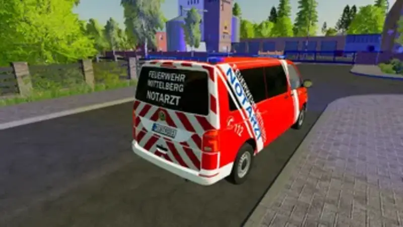 VW T6.1 NEF der Feuerwehr Mittelberg - Thumbnail 1