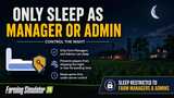 Only Sleep As Manager or Admin Mod Thumbnail