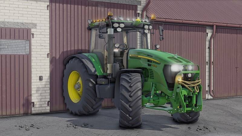 John Deere 7030S Long - Thumbnail 1
