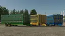 Broughan 28ft Livestock Trailer