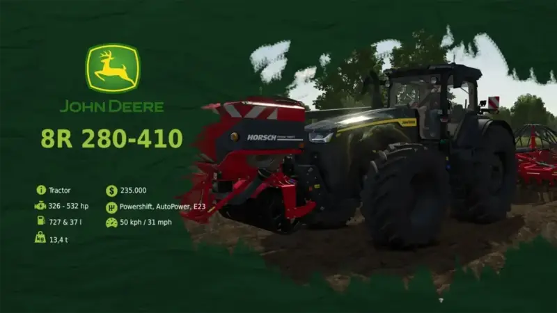 John Deere 8R 280 – 410 - Thumbnail 1