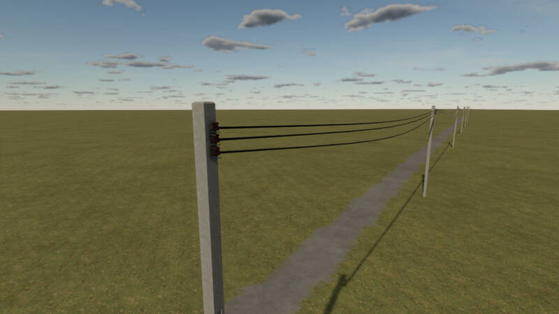 Brazilian Utility Poles - Thumbnail 1