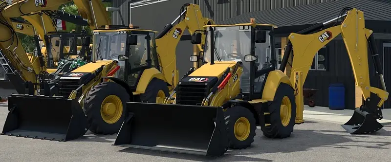 Cat Backhoe Pack - Thumbnail 1